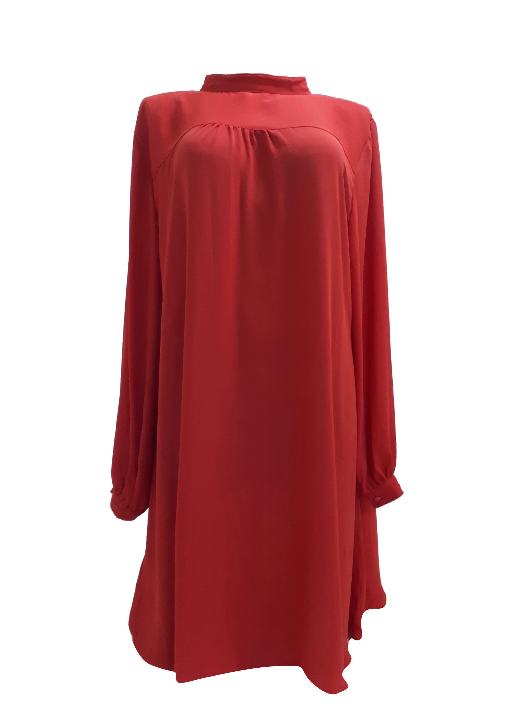 Красное кэжуал платье для беременных H&M однотонное