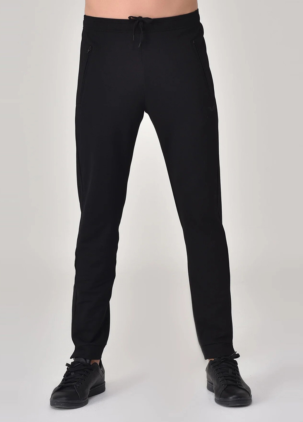 Чорний демісезонний костюм (толстовка, брюки) брючний Bilcee