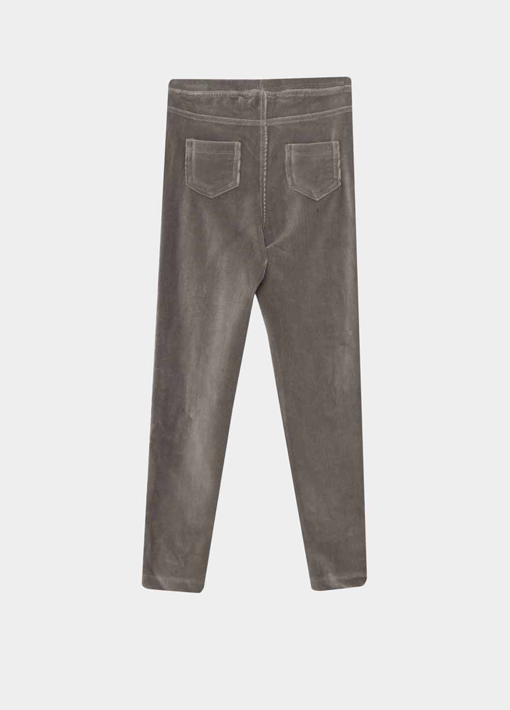 Светло-серые демисезонные леггинсы DeFacto