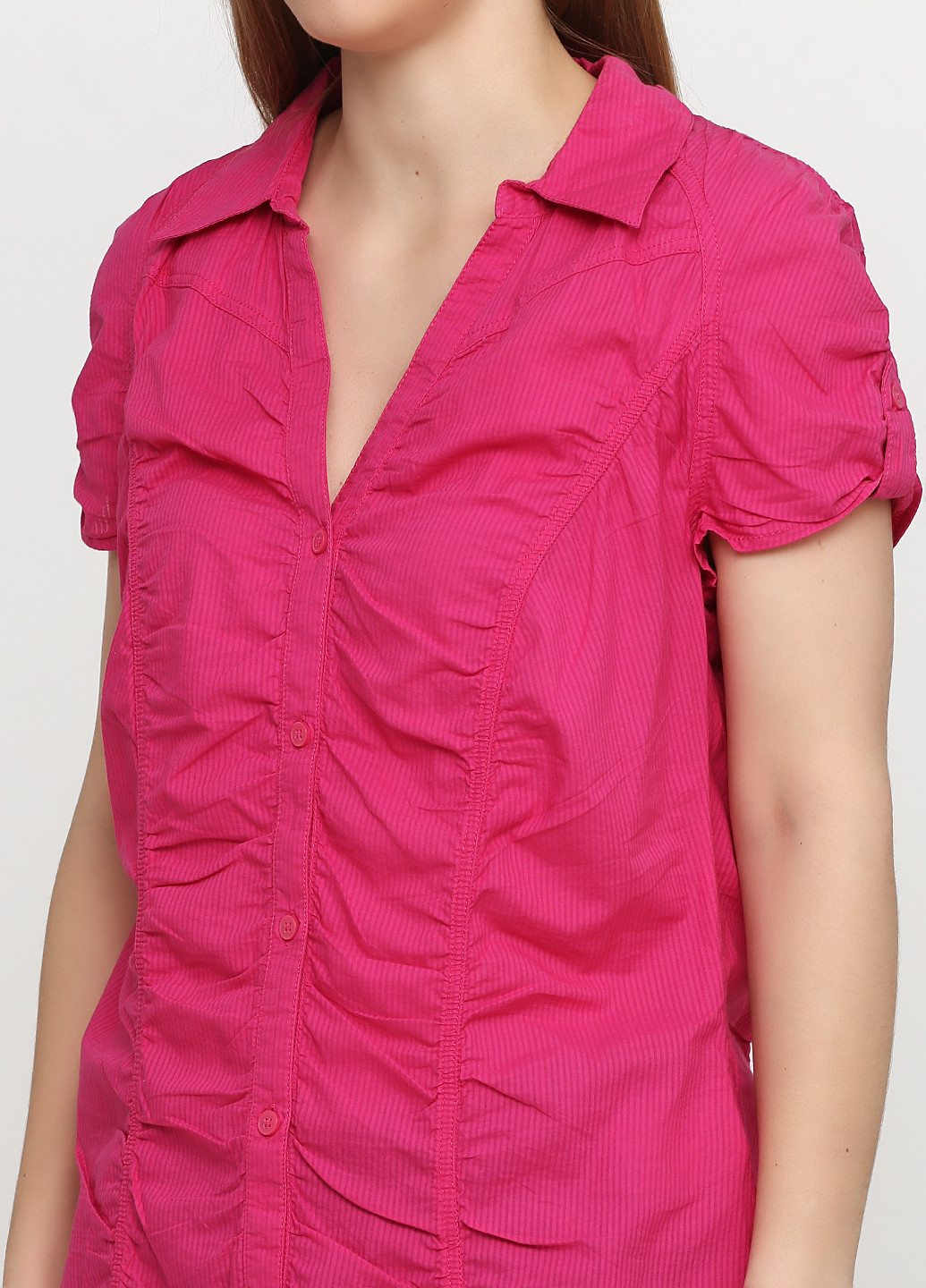 Малиновая летняя блуза Colours