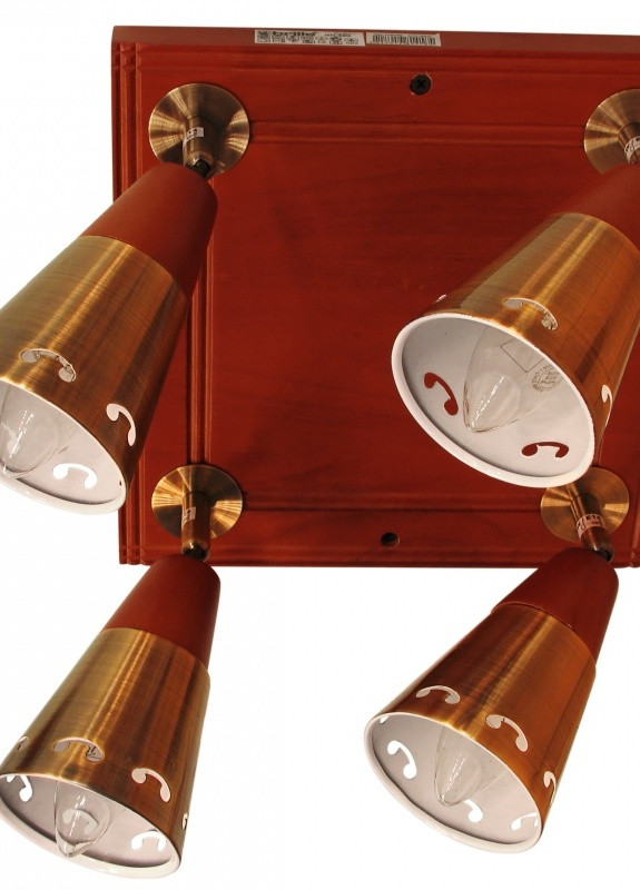 Светильник настенно-потолочный спот поворотный накладной HTL-64/4 Brille (253893329)