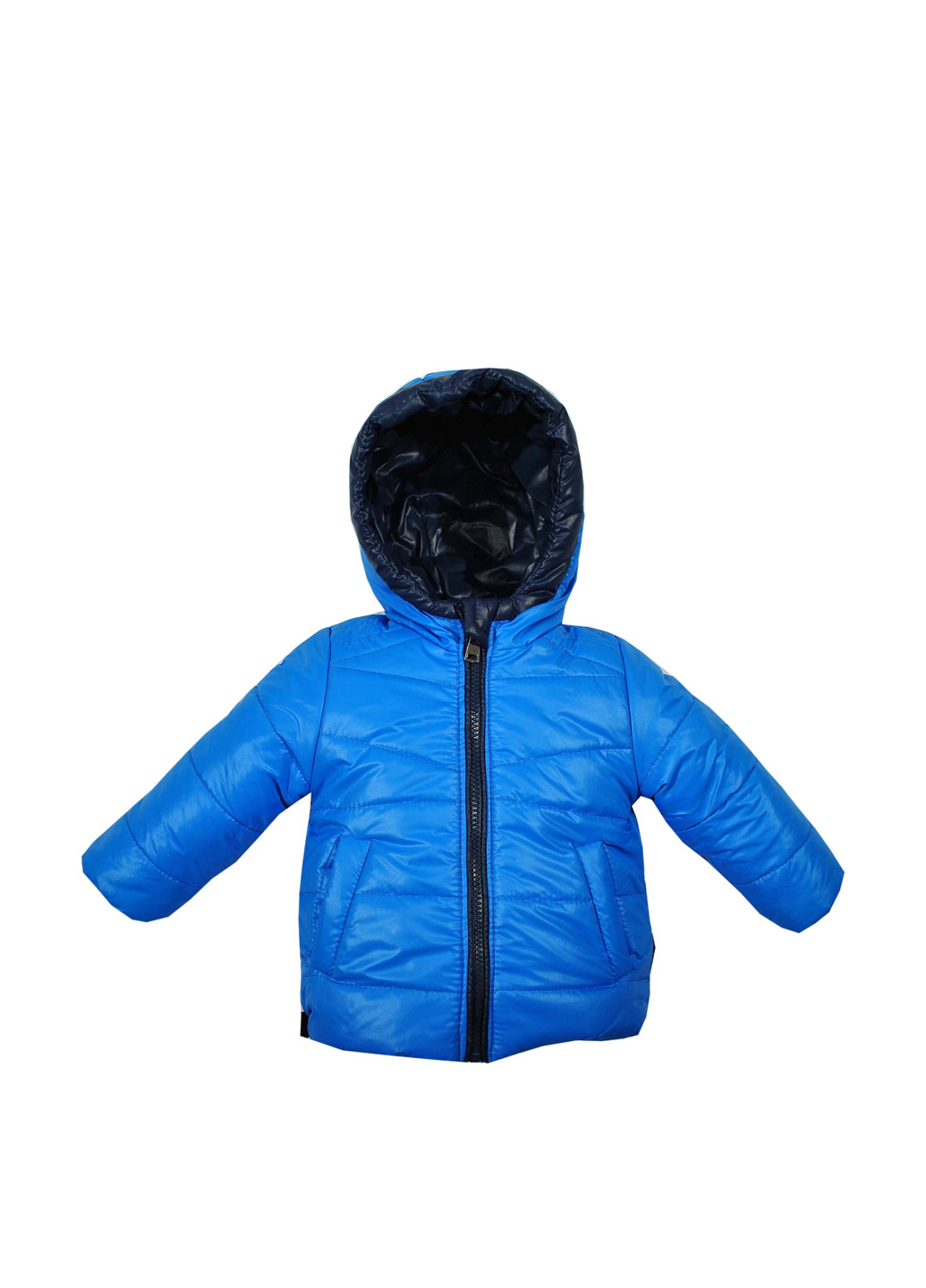 Синяя зимняя куртка Одягайко