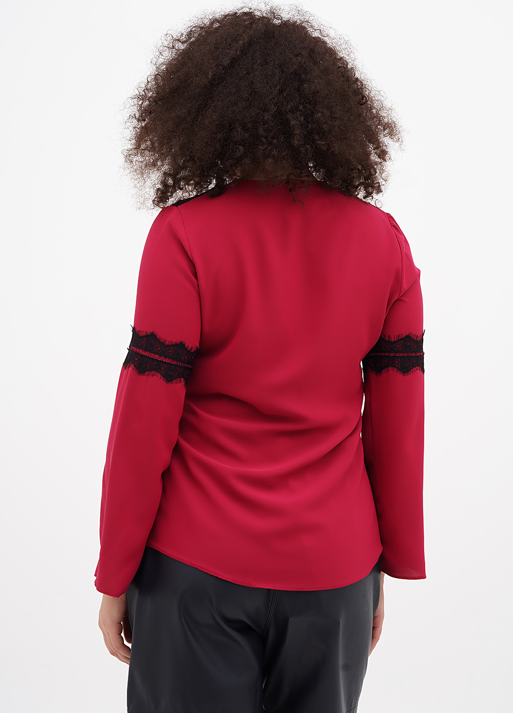 Красная блуза Sassofono