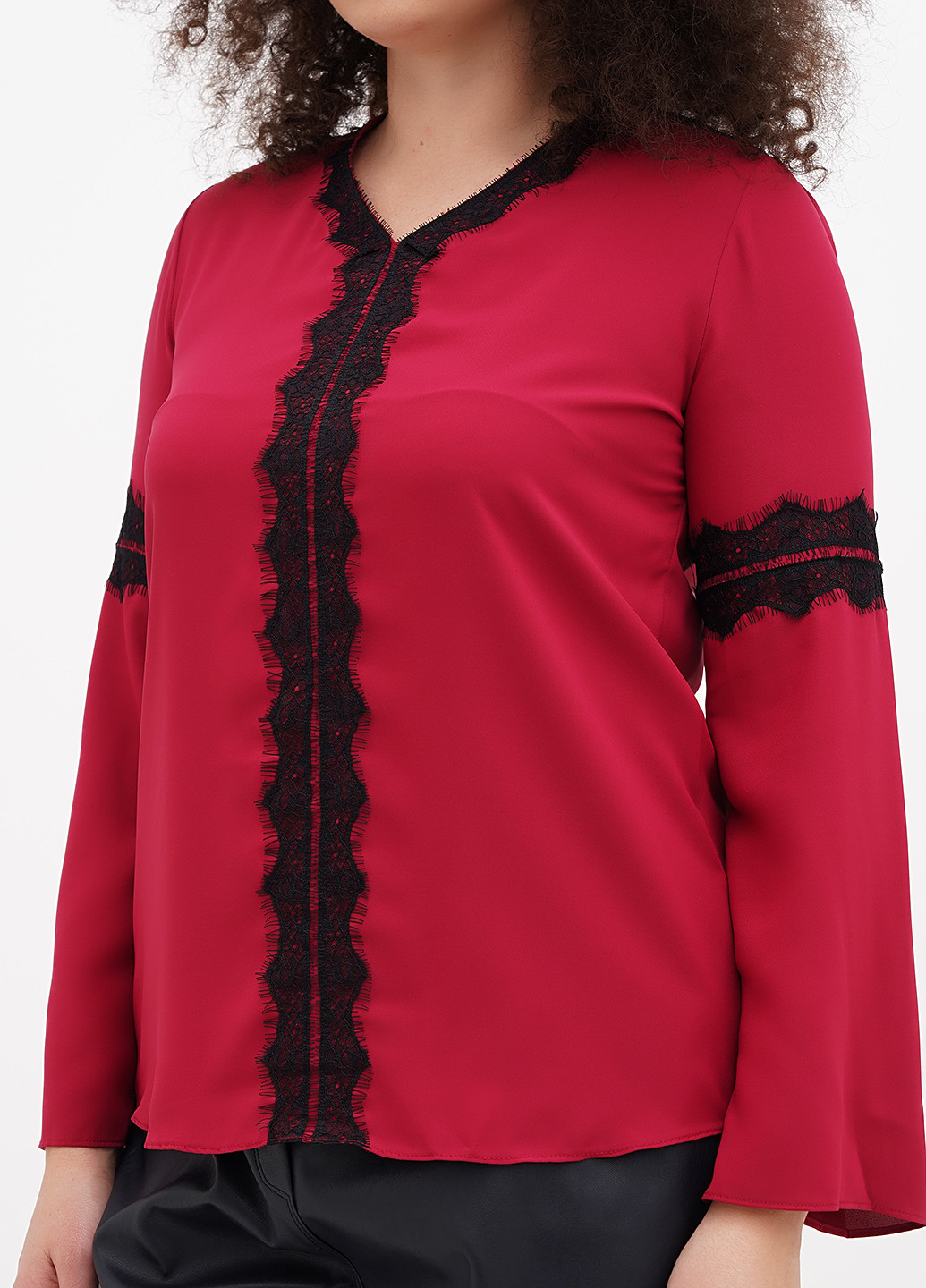 Красная блуза Sassofono