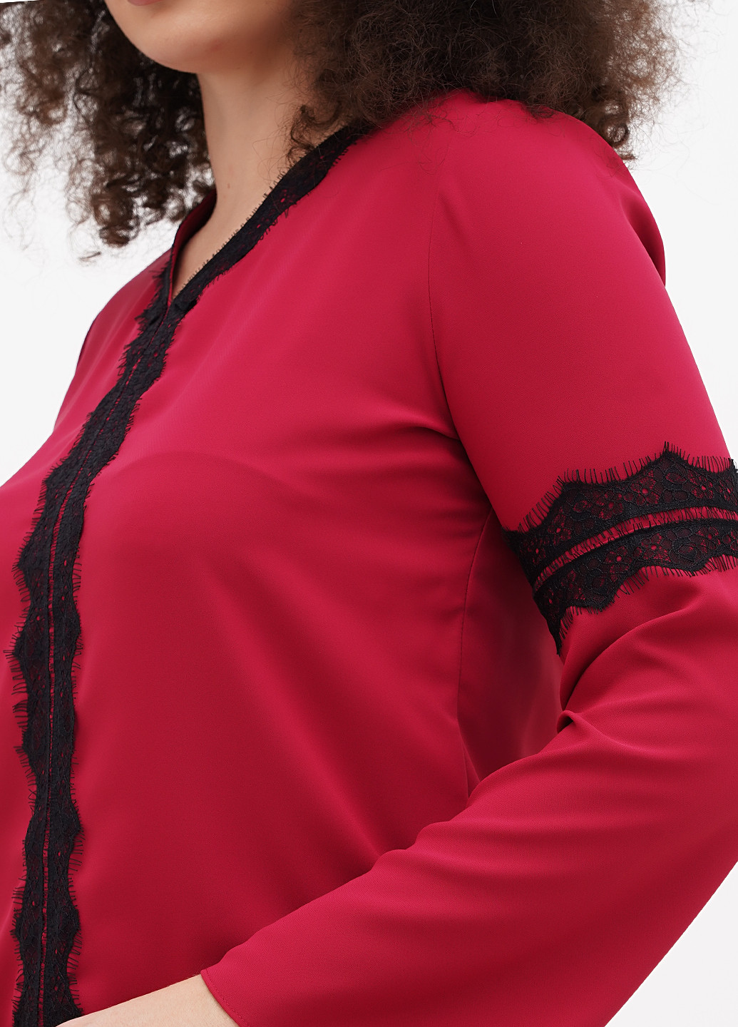 Красная блуза Sassofono