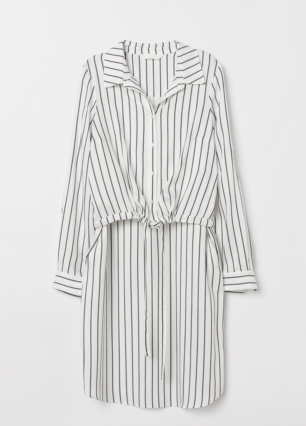 Чорно-білий кежуал сукня для годуючих сорочка H&M