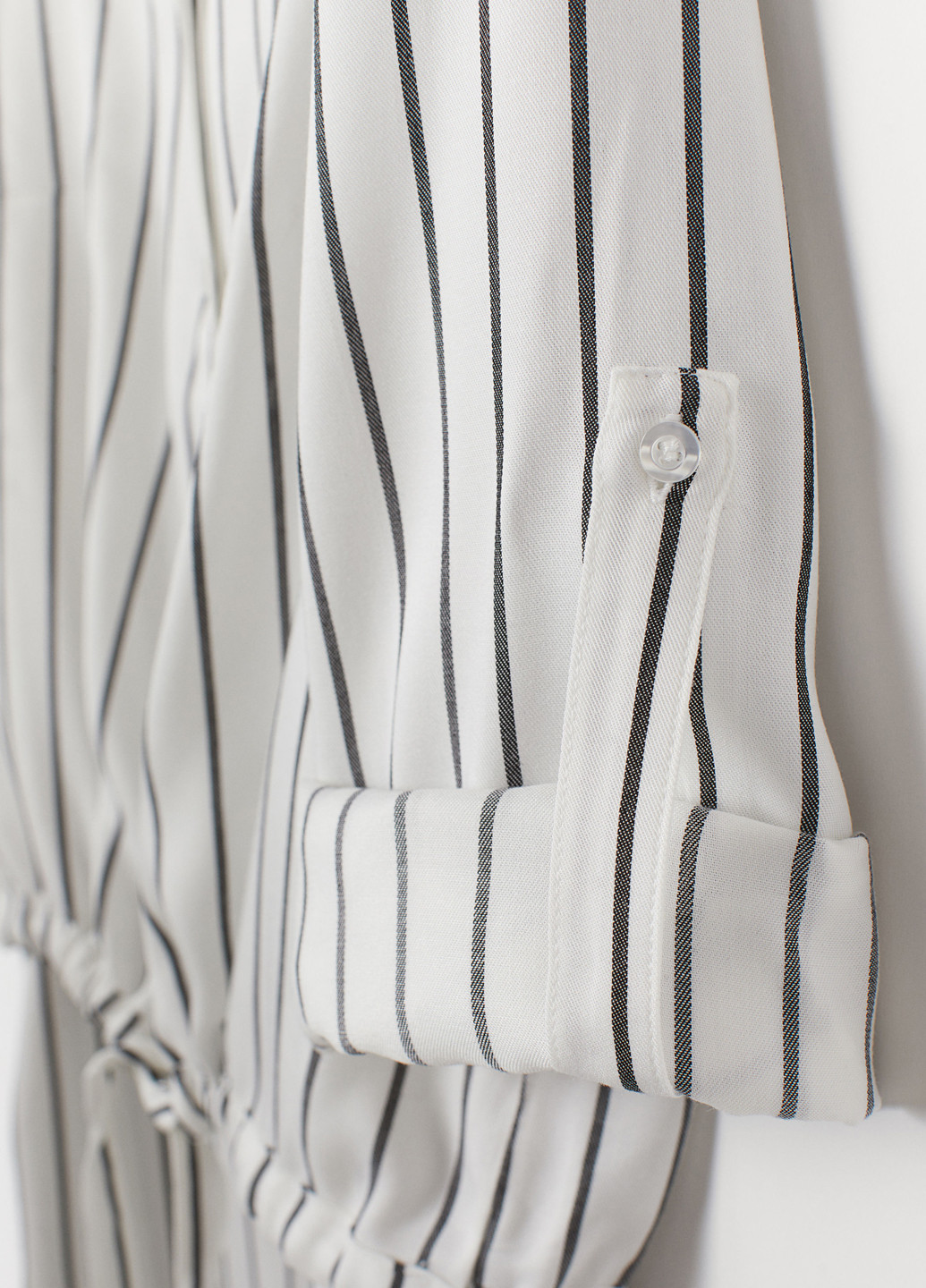 Чорно-білий кежуал сукня для годуючих сорочка H&M
