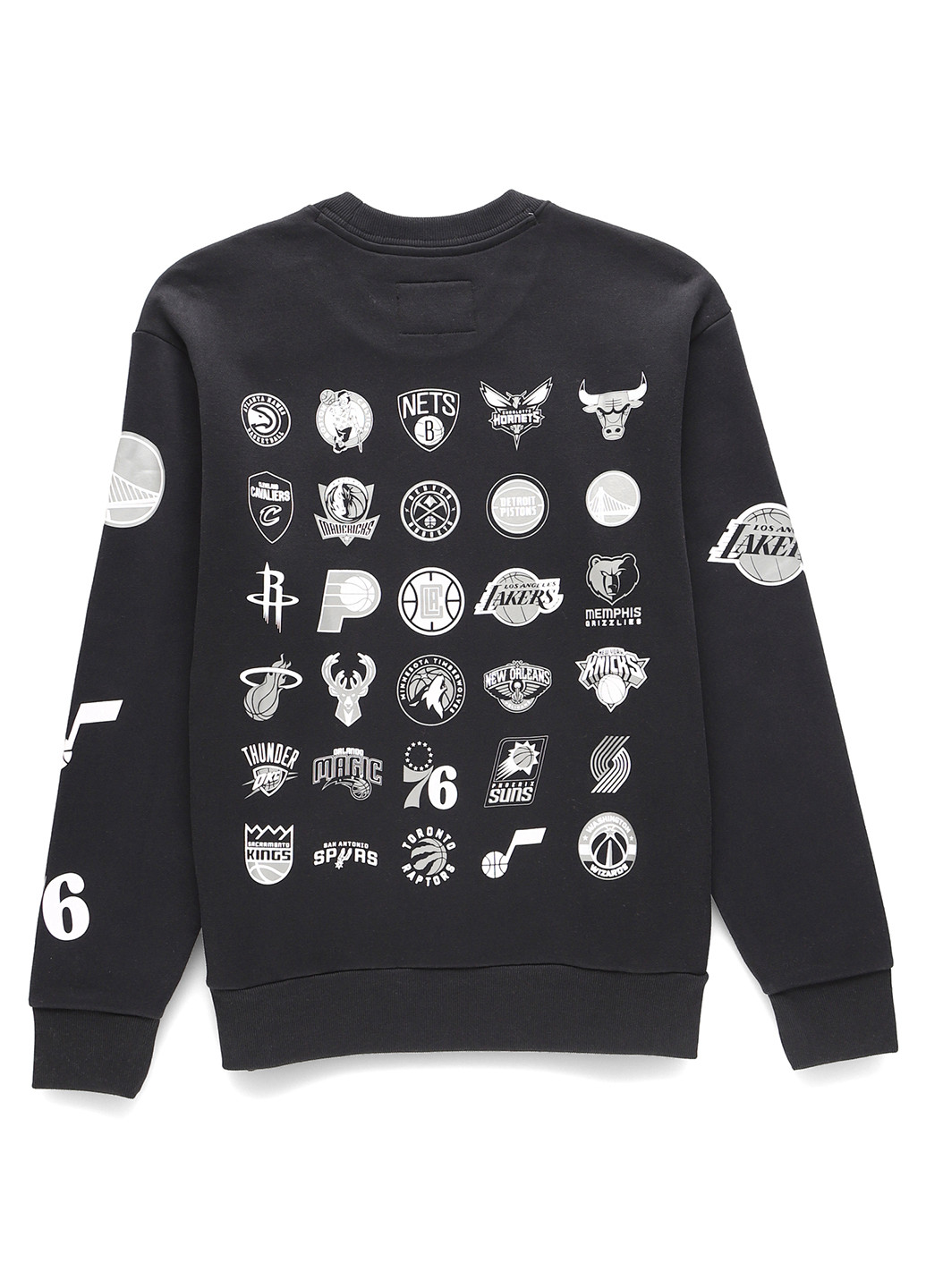 Черный свитшот Hollister рисунок без декора (332811383)