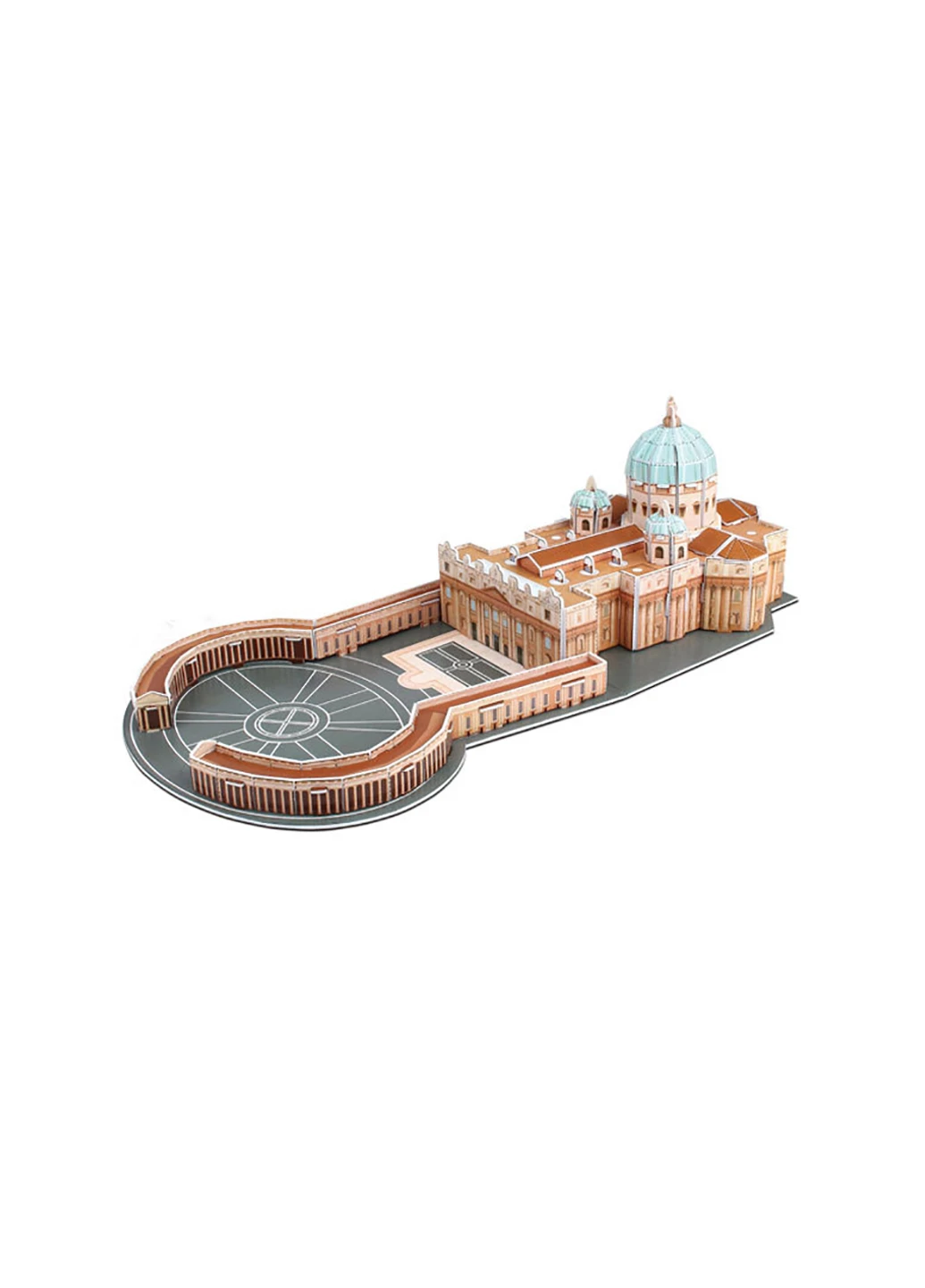 3D пазли картон (базиліка Святого Петра) ZEINDUSTRY TOYS 168-B15 (255259732)