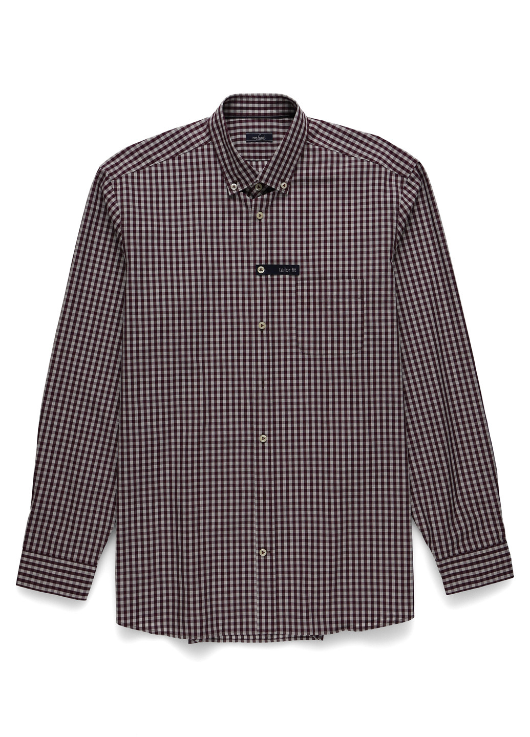 Цветная кэжуал рубашка в клетку Van Laack