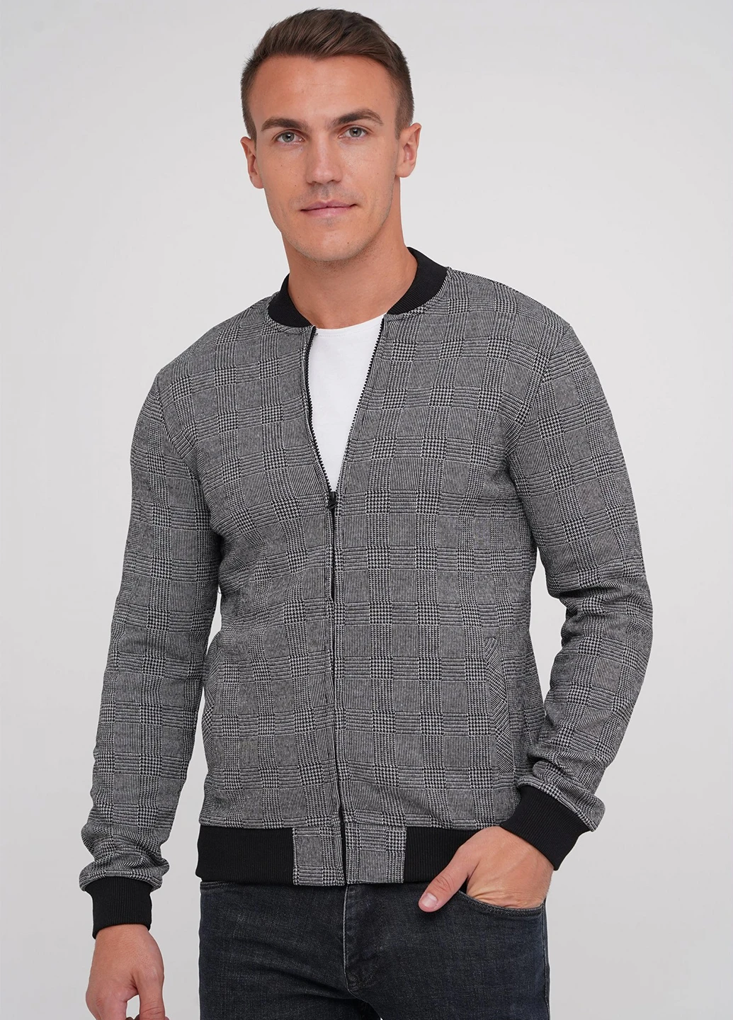 Бомбер Trend Collection на молнии (248296966)