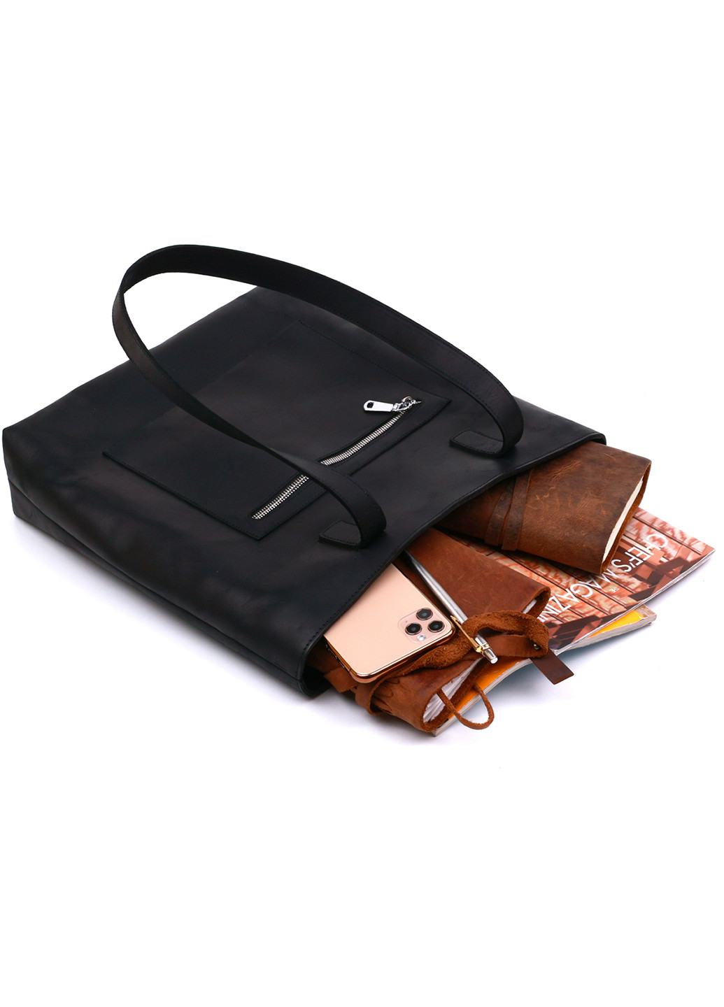 Женская кожаная сумка 36х33х8,5 см Shvigel (253491386)