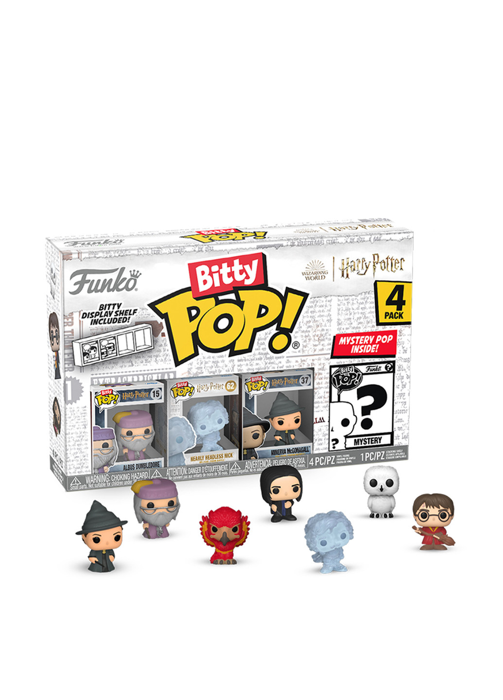 Набір фігурок BITTY POP! серії Гаррі Поттер S1 (4 пр.), 2,5 см Funko (261929235)