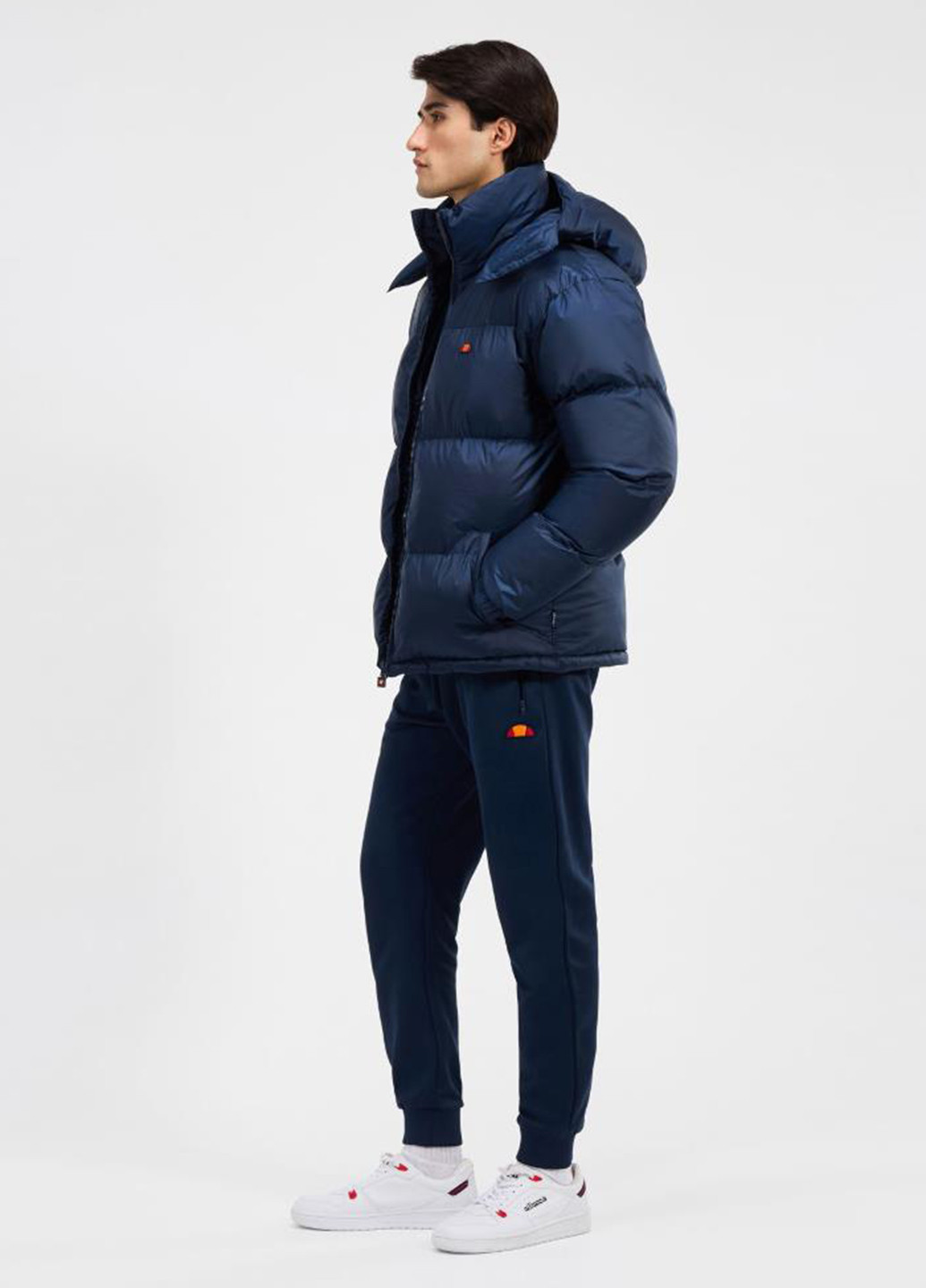 Темно-синя демісезонна куртка sht21229-429 Ellesse Dappiani Padded