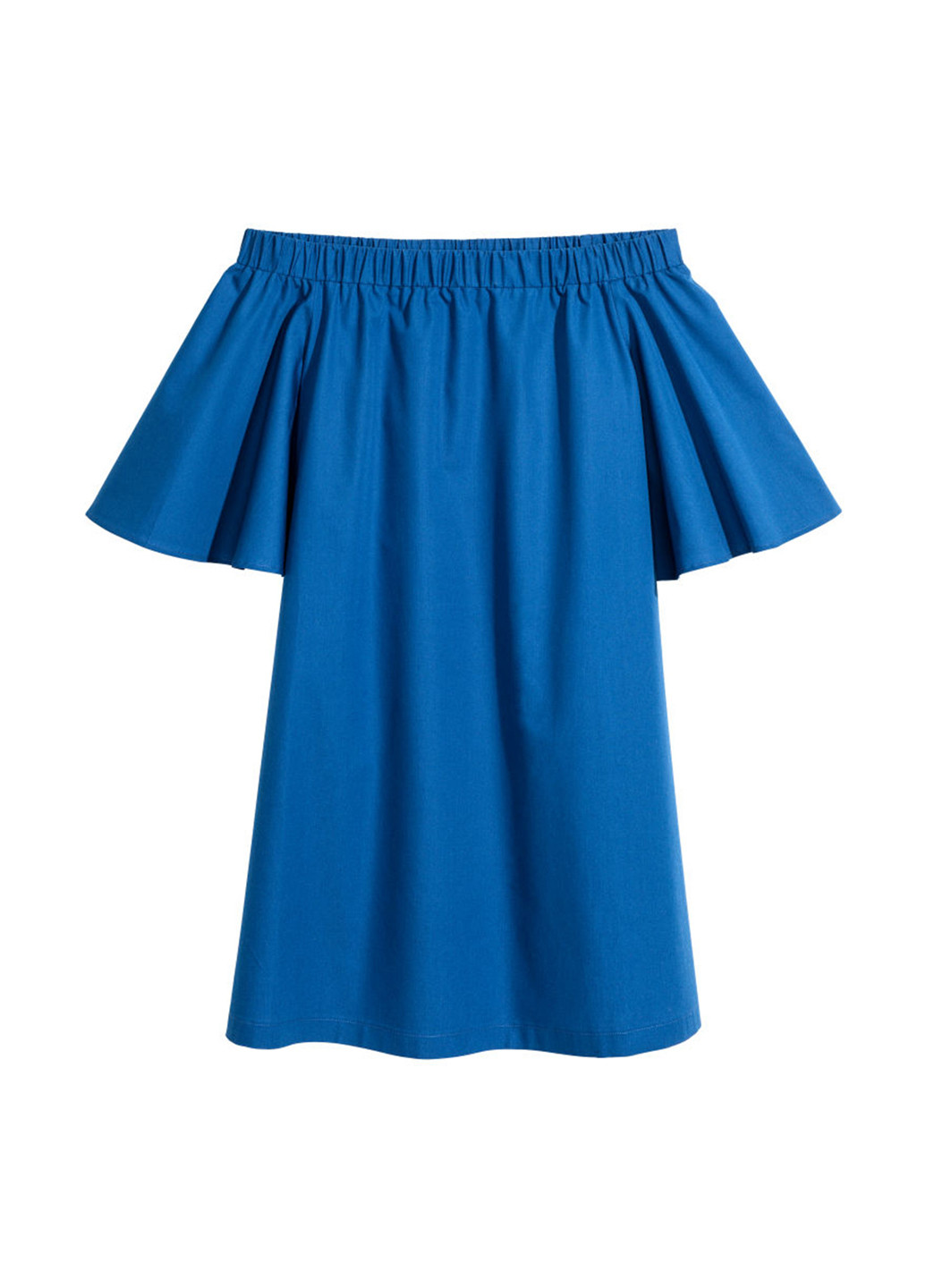 Синя кежуал сукня а-силует H&M однотонна