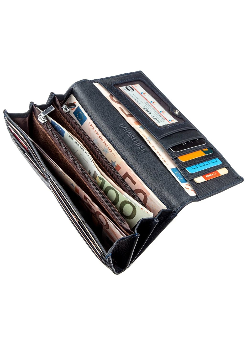 Жіночий шкіряний гаманець 17х9 см st leather (252128841)