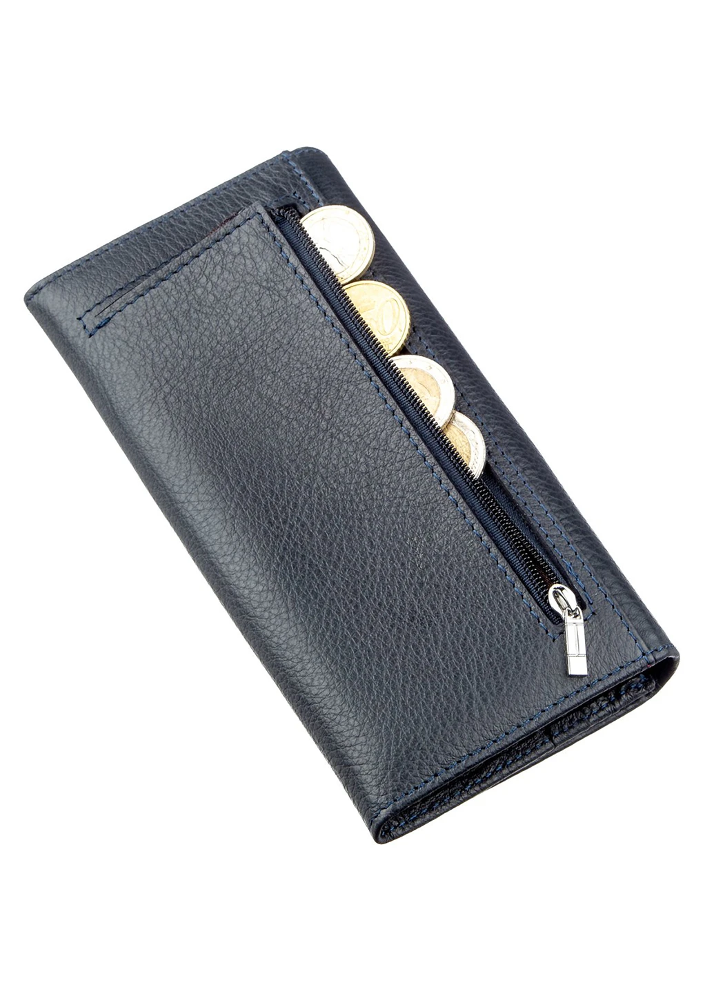 Жіночий шкіряний гаманець 17х9 см st leather (252128841)
