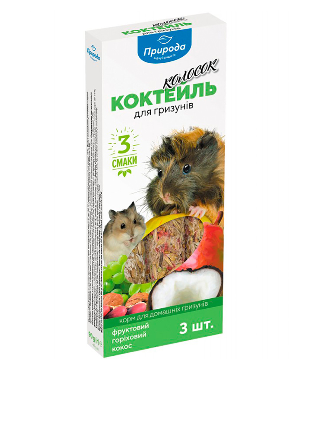 Сухий корм Колосок Коктейль, 90 г Природа (251149800)