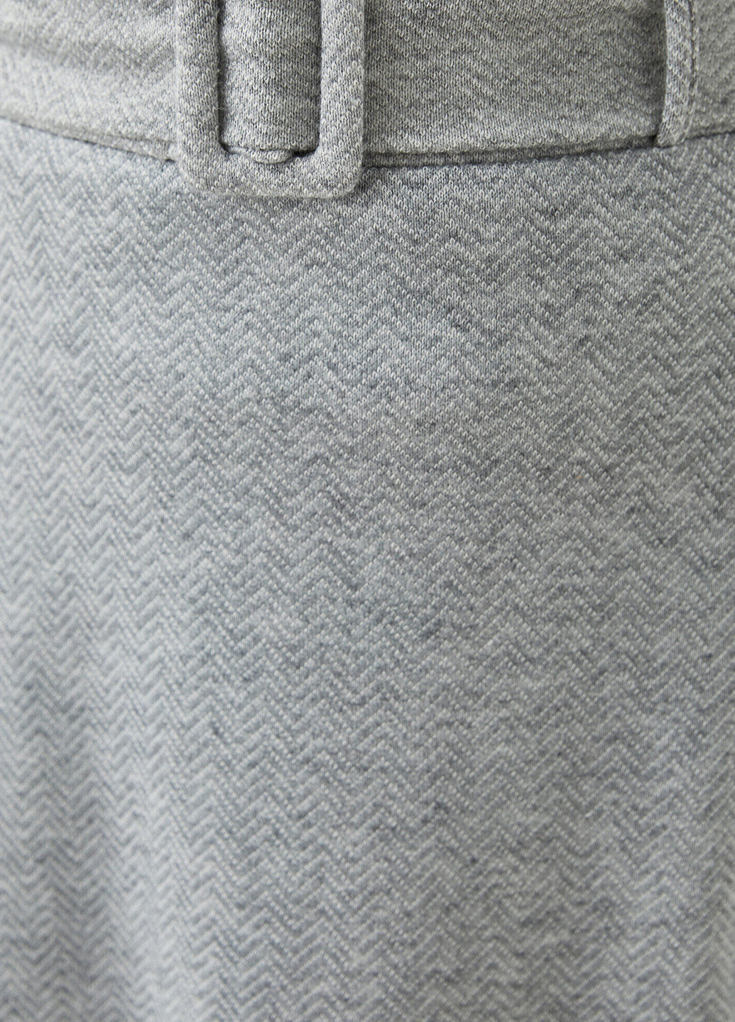 Серая кэжуал с геометрическим узором юбка KOTON а-силуэта (трапеция)