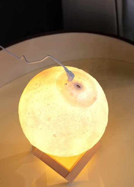 Увлажнитель воздуха 3D Moon Луна 1500 мл, аккумуляторный 400мАч More (253850583)