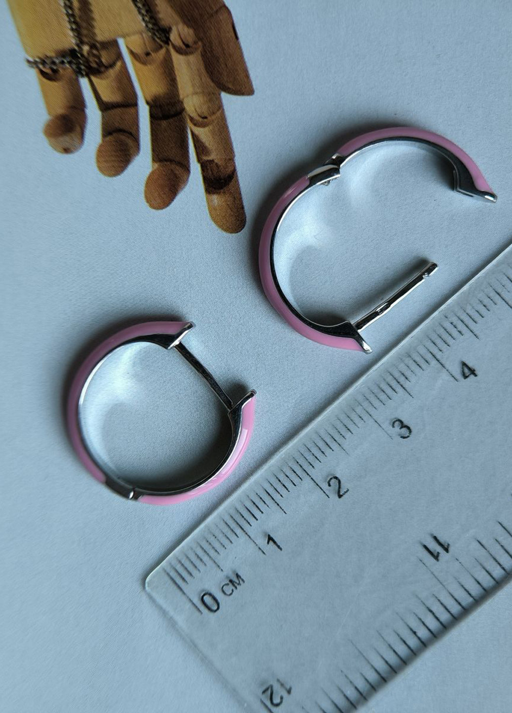 Серьги Silver Flame (350941498)