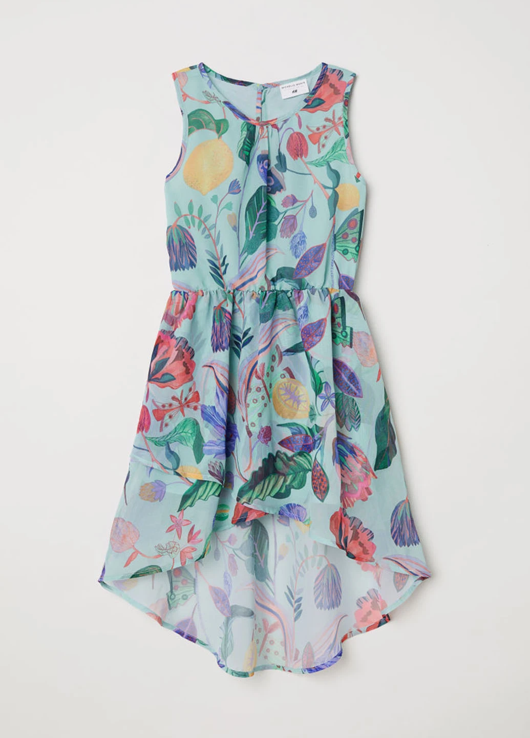 Голубое платье H&M (99449765)
