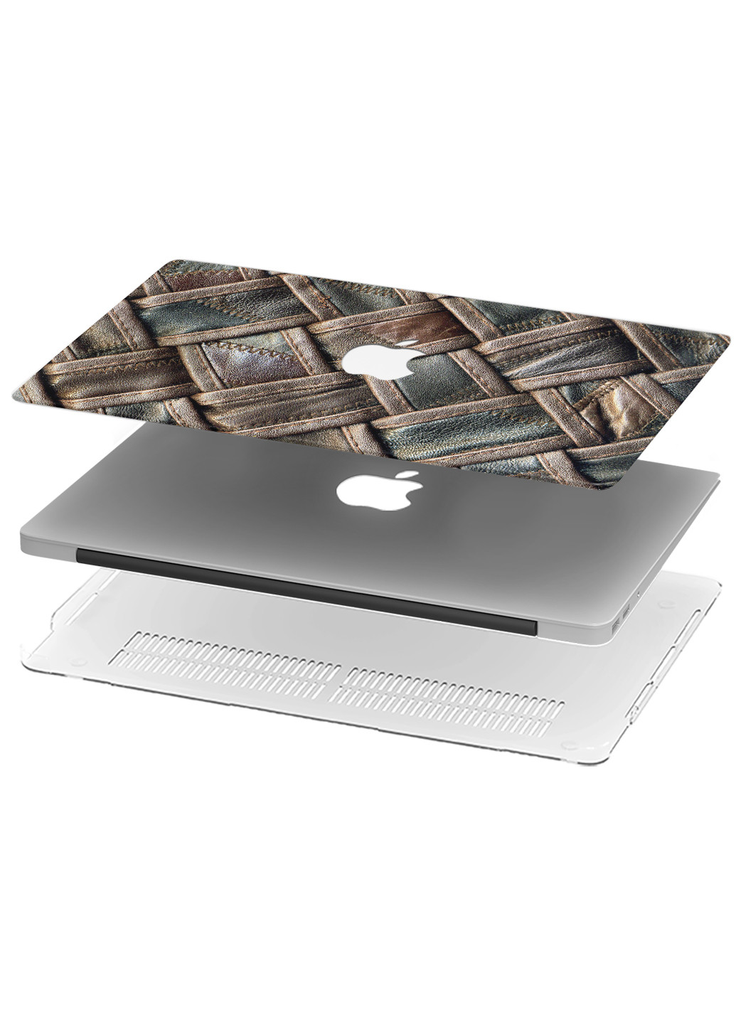 Чохол пластиковий для Apple MacBook 12 A1534 / A1931 Кожа (Leather) (3365-1888) MobiPrint (218506306)