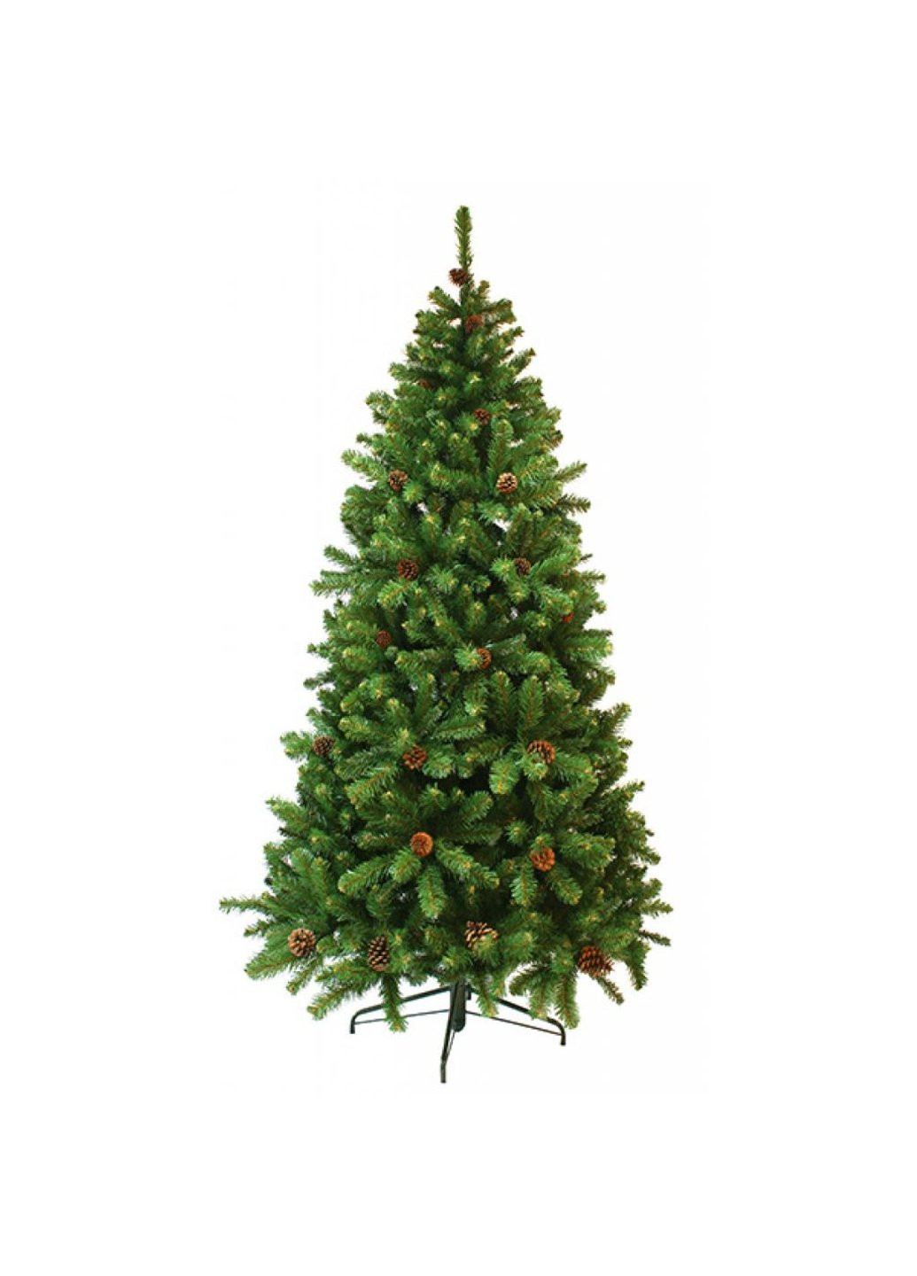 Искусственная елка Empress с шишками зеленая 2,30 м (756770732008) Triumph Tree (254593389)