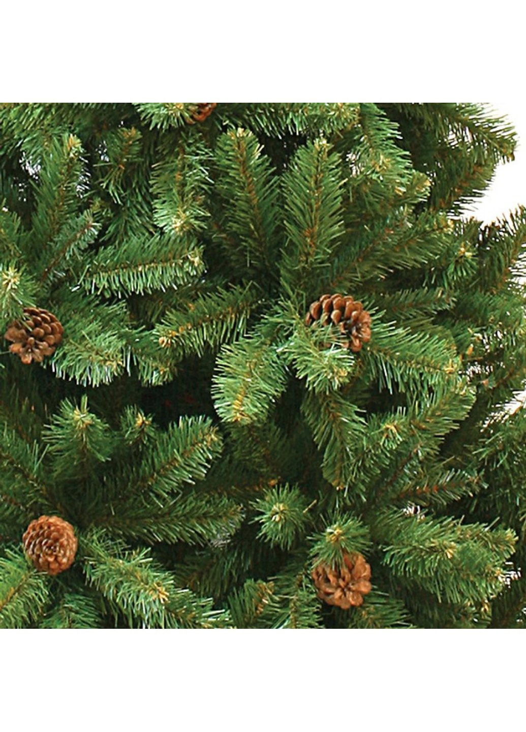 Искусственная елка Empress с шишками зеленая 2,30 м (756770732008) Triumph Tree (254593389)