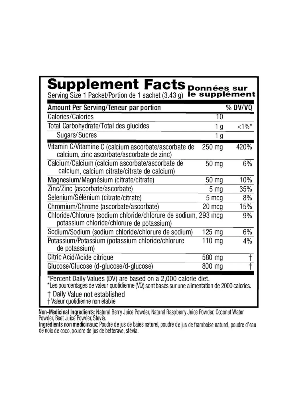 Электролитный напиток, Микс Ягод, Sport Electrolyte Drink Mix,, 1 пакетик Ener-C (255409146)