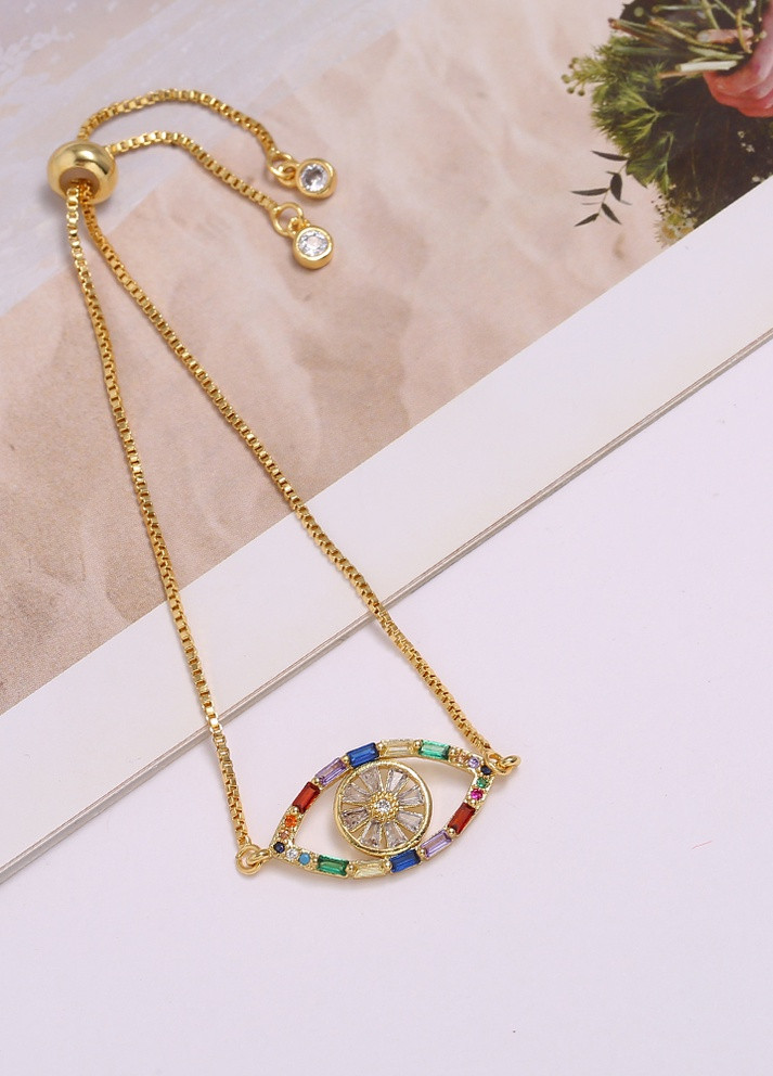 Браслет на руку "Всевидяче око", золотистий Анна Ясеницька (252316011)