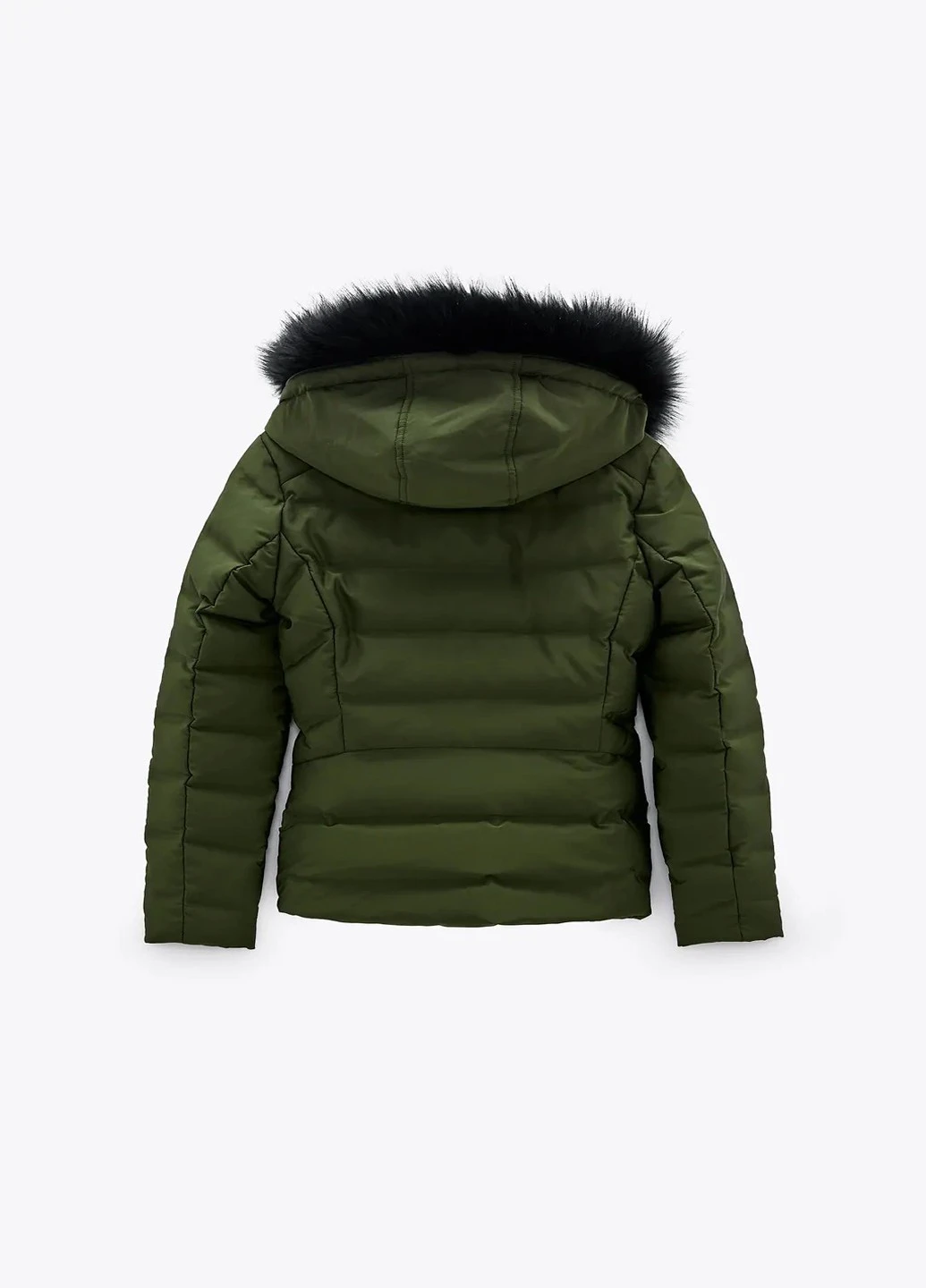 Зелена зимня куртка Zara