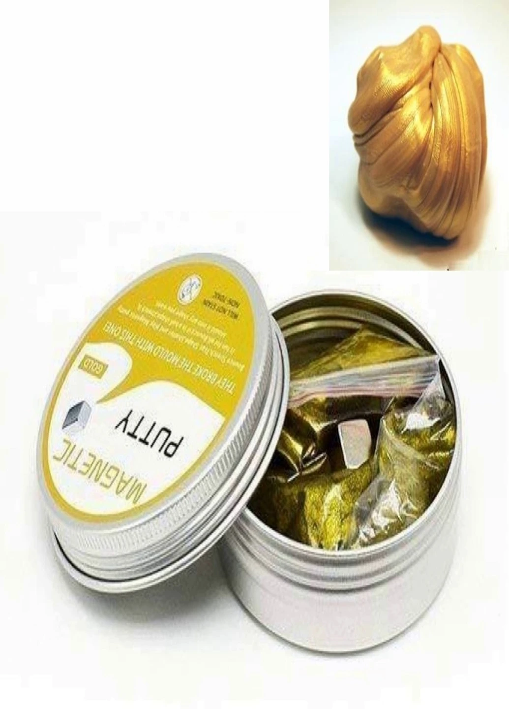Магнітний розумний пластилін жовтий Magnetic Putty Yellow (12005487) Francesco Marconi (215796262)