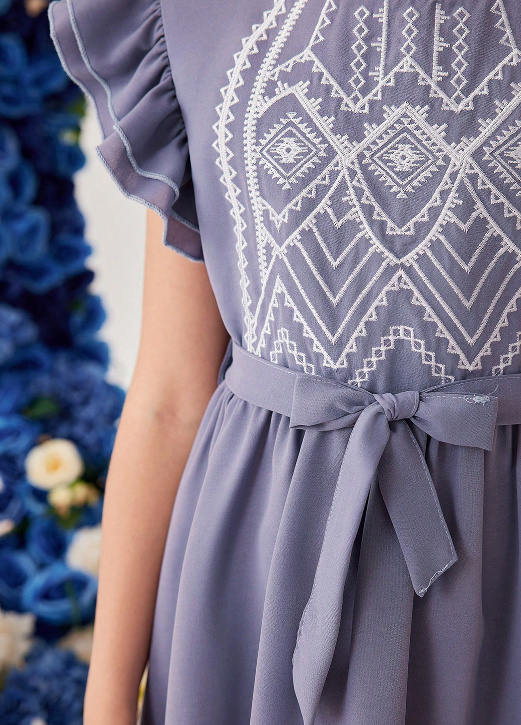 Светло-фиолетовое платье SHEIN (367436149)