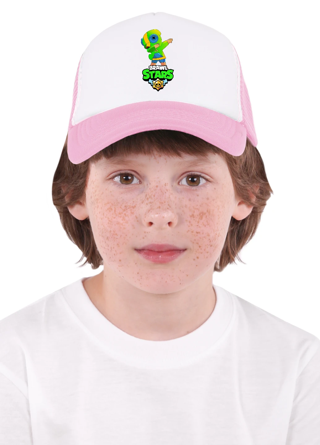 Кепка Тракер дитяча Зелений Леон Бравл Старс (Green Leon Brawl Stars) (33404-1705) MobiPrint (220769717)