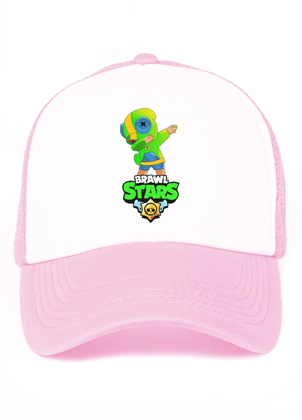 Кепка Тракер дитяча Зелений Леон Бравл Старс (Green Leon Brawl Stars) (33404-1705) MobiPrint (220769717)