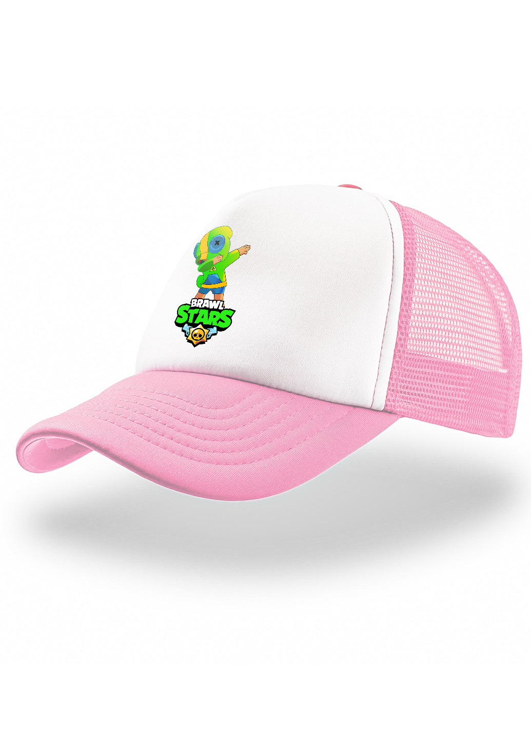 Кепка Тракер дитяча Зелений Леон Бравл Старс (Green Leon Brawl Stars) (33404-1705) MobiPrint (220769717)