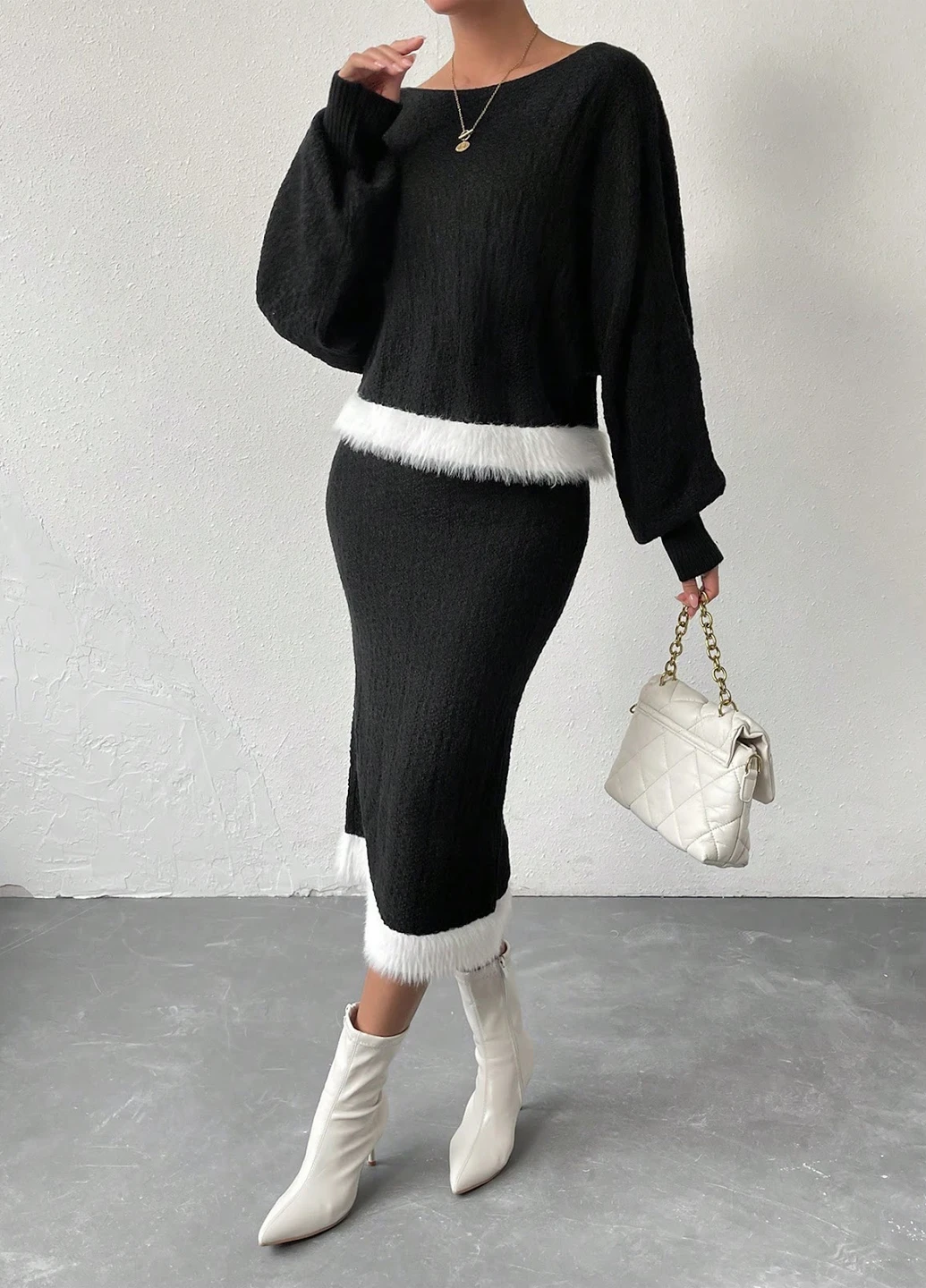 Костюм (джемпер, спідниця) SHEIN (330487680)