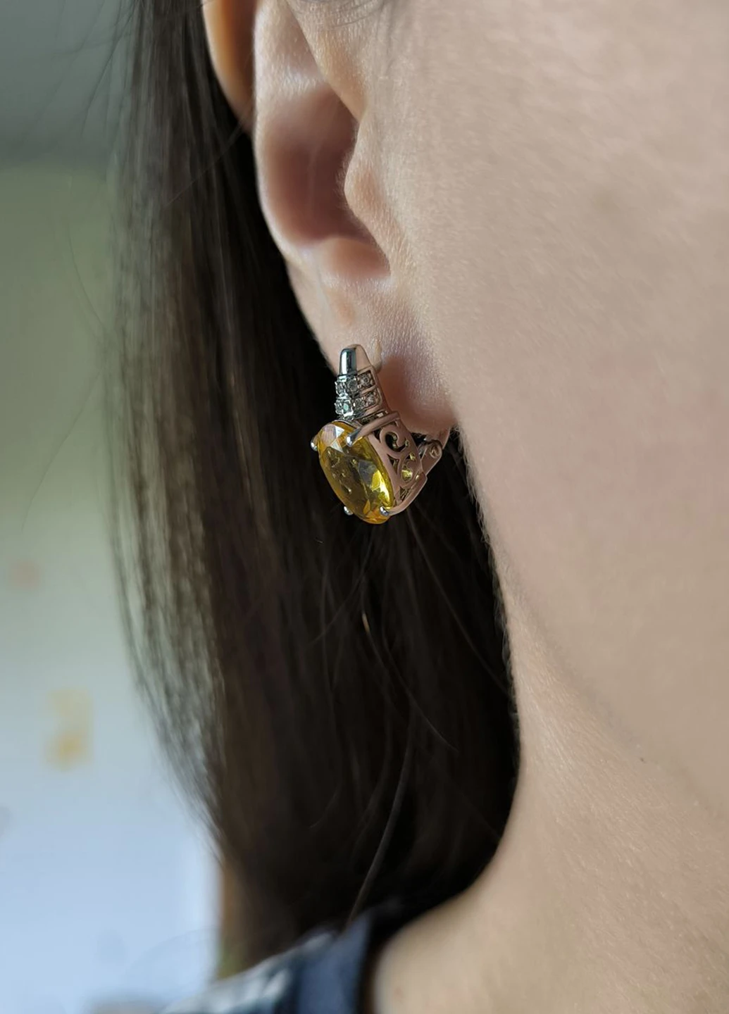 Сережки Silver Flame (354214654)