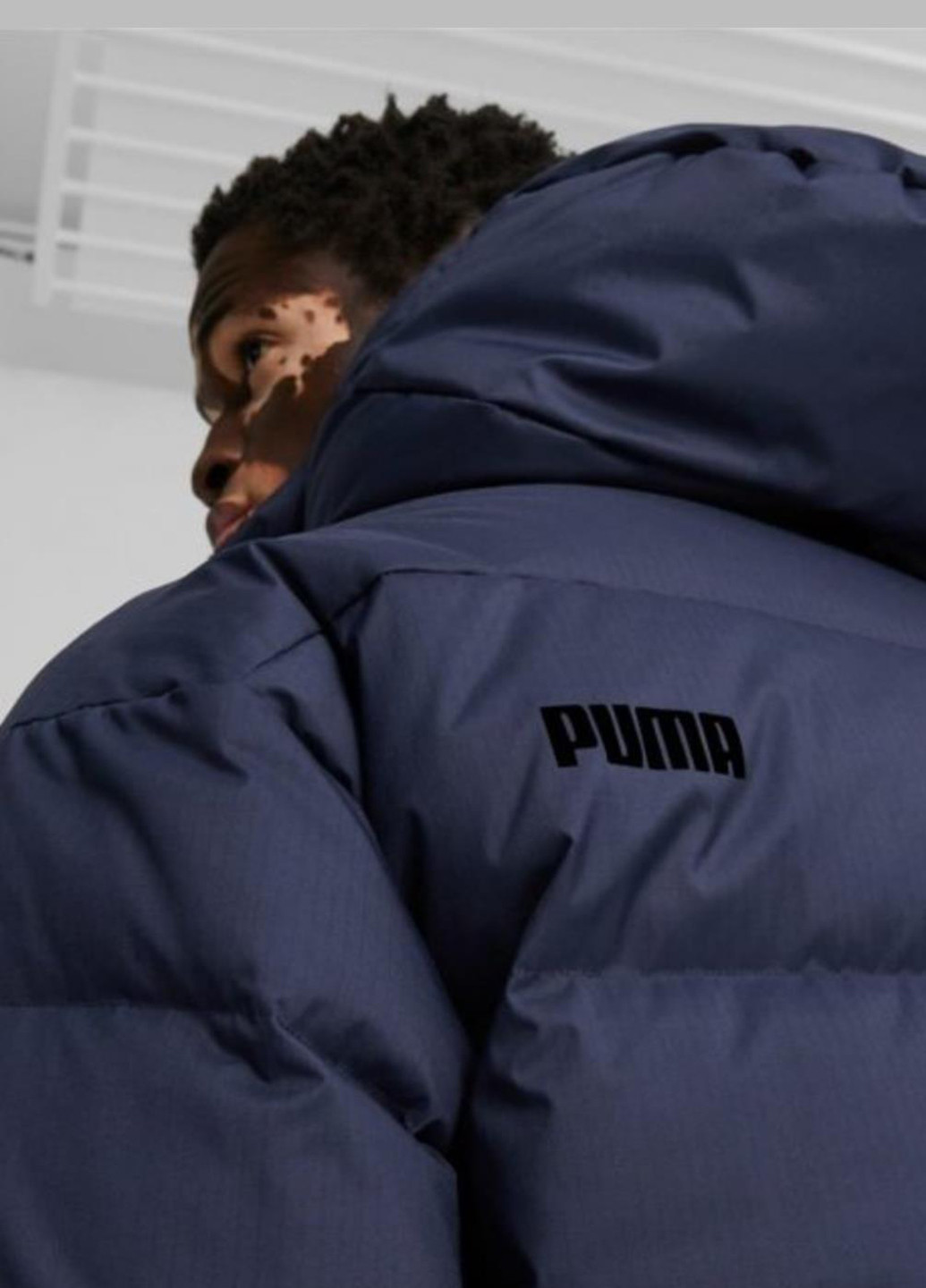 Темно-синяя зимняя куртка 67537806 Puma Protective Hooded Down Coat