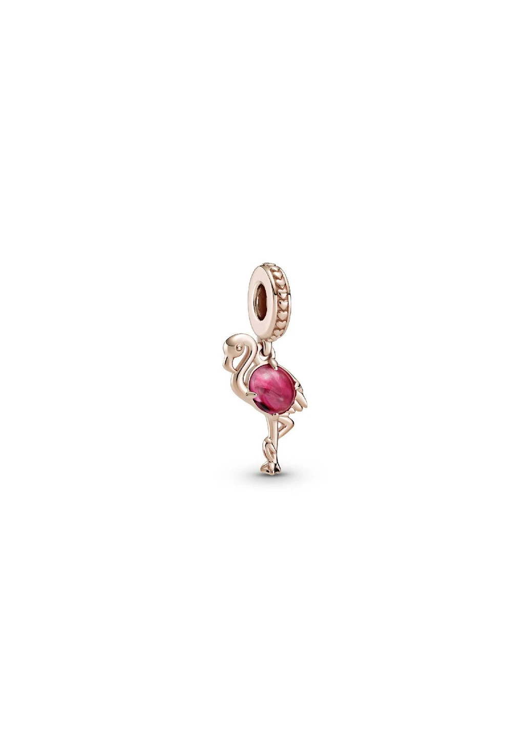 Серебряный шарм для браслетов Пандора Rose «Фламинго » 789431C01 No Brand (252433495)