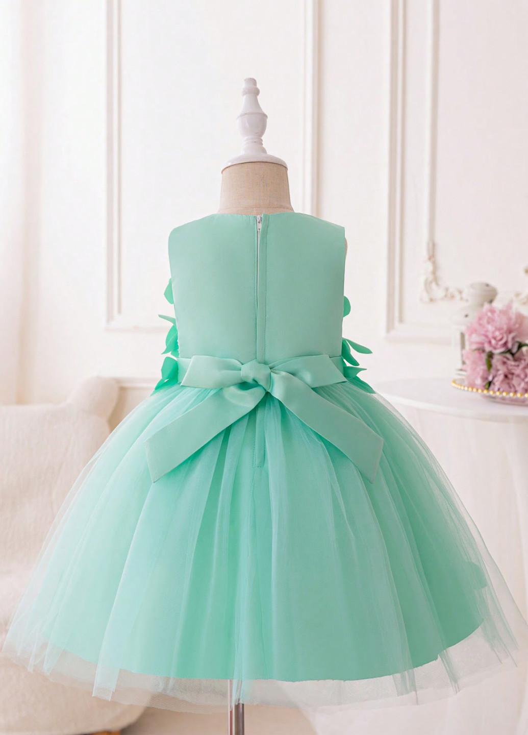 Мятное платье SHEIN (323639153)