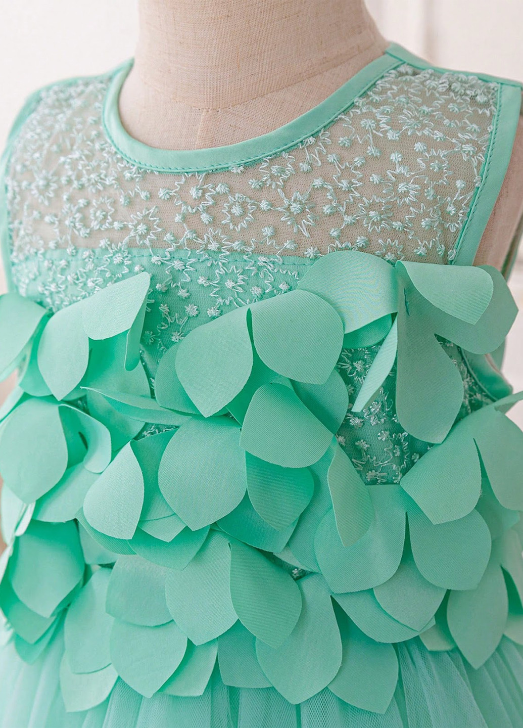 Мятное платье SHEIN (323639153)