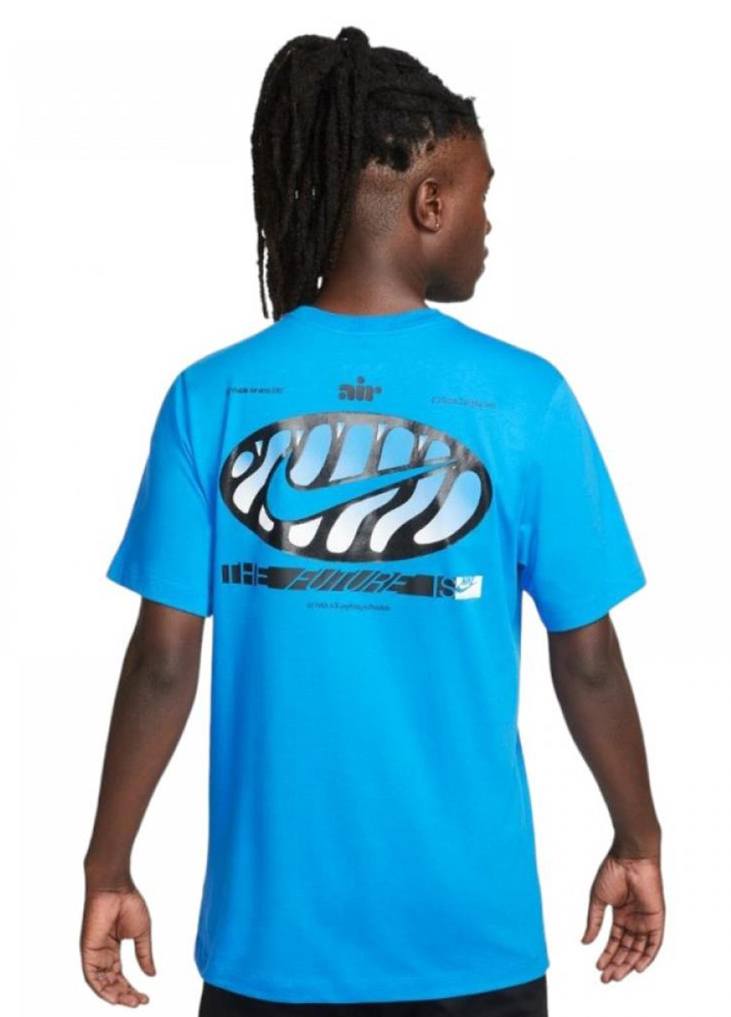 Голубая футболка fq3756-435 Nike Sportswear T-Shirt 'Light Photo