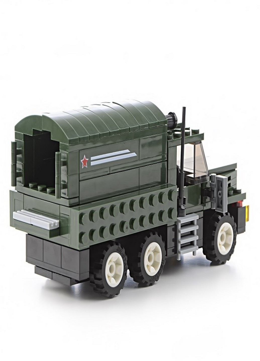 IM532 Конструктор военные грузовик NaNa зелёный