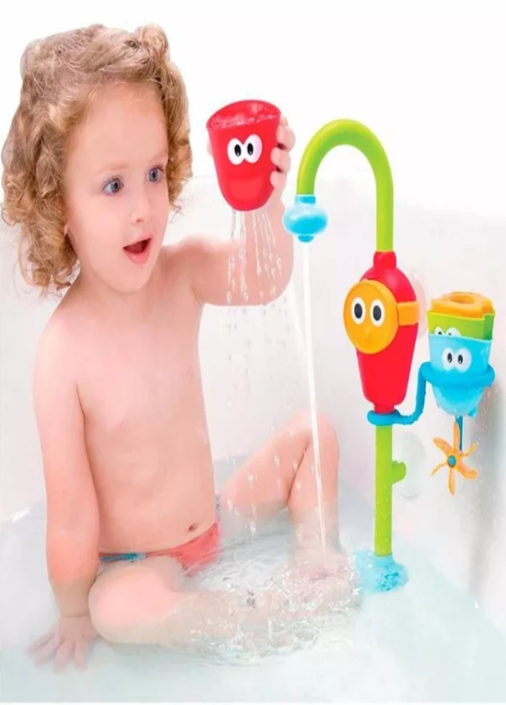 Развивающая Игрушка для купания и игры в воде в ванную Волшебный кран с лейками (4412003) Francesco Marconi (215118412)