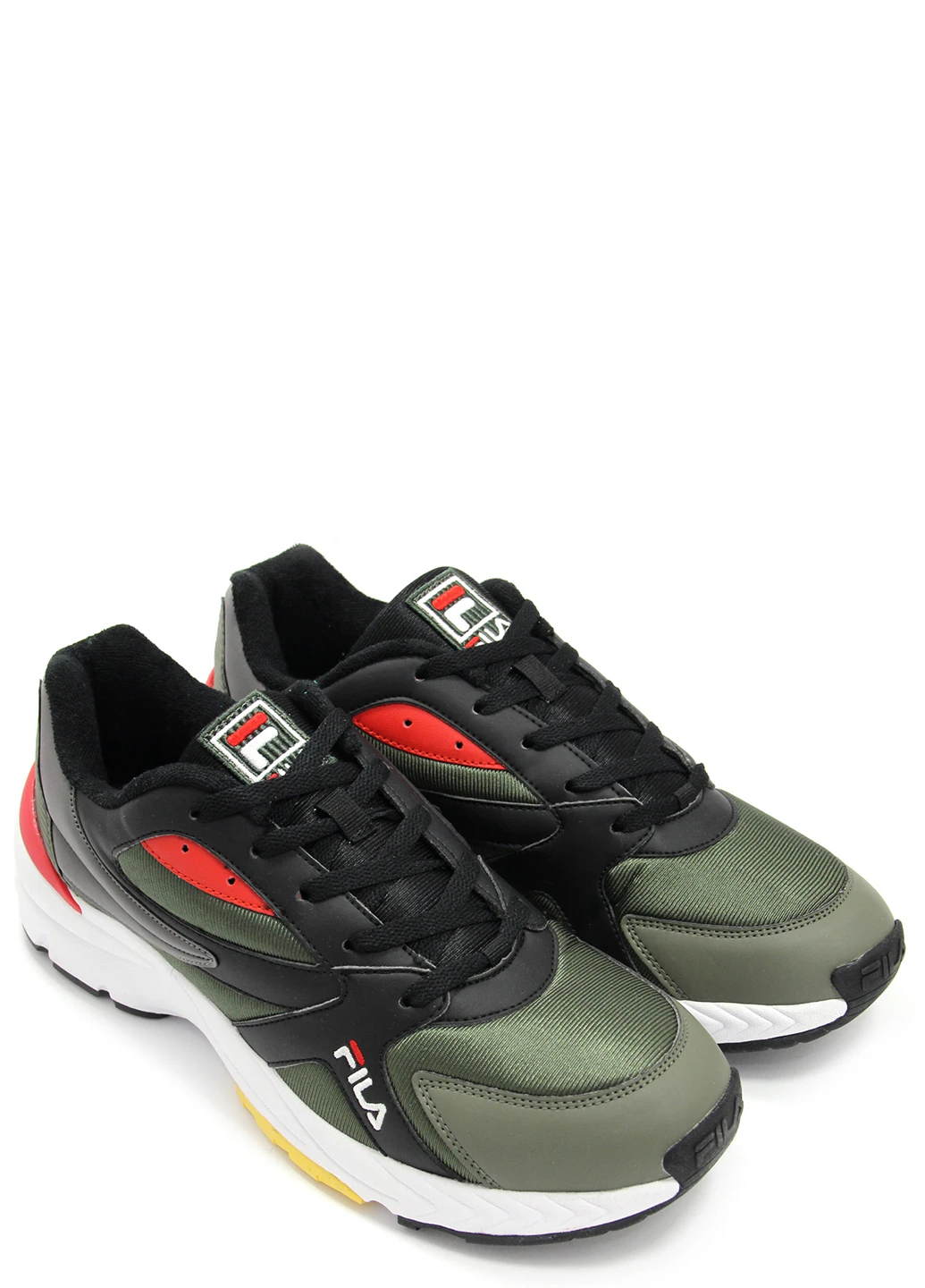 Цветные демисезонные мужские кроссовки hyperwalker low 1010832.51q Fila