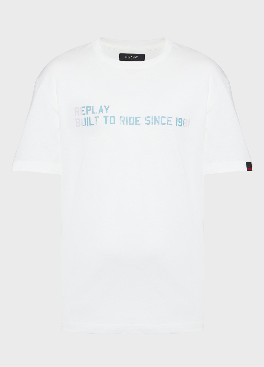 Белая футболка Replay