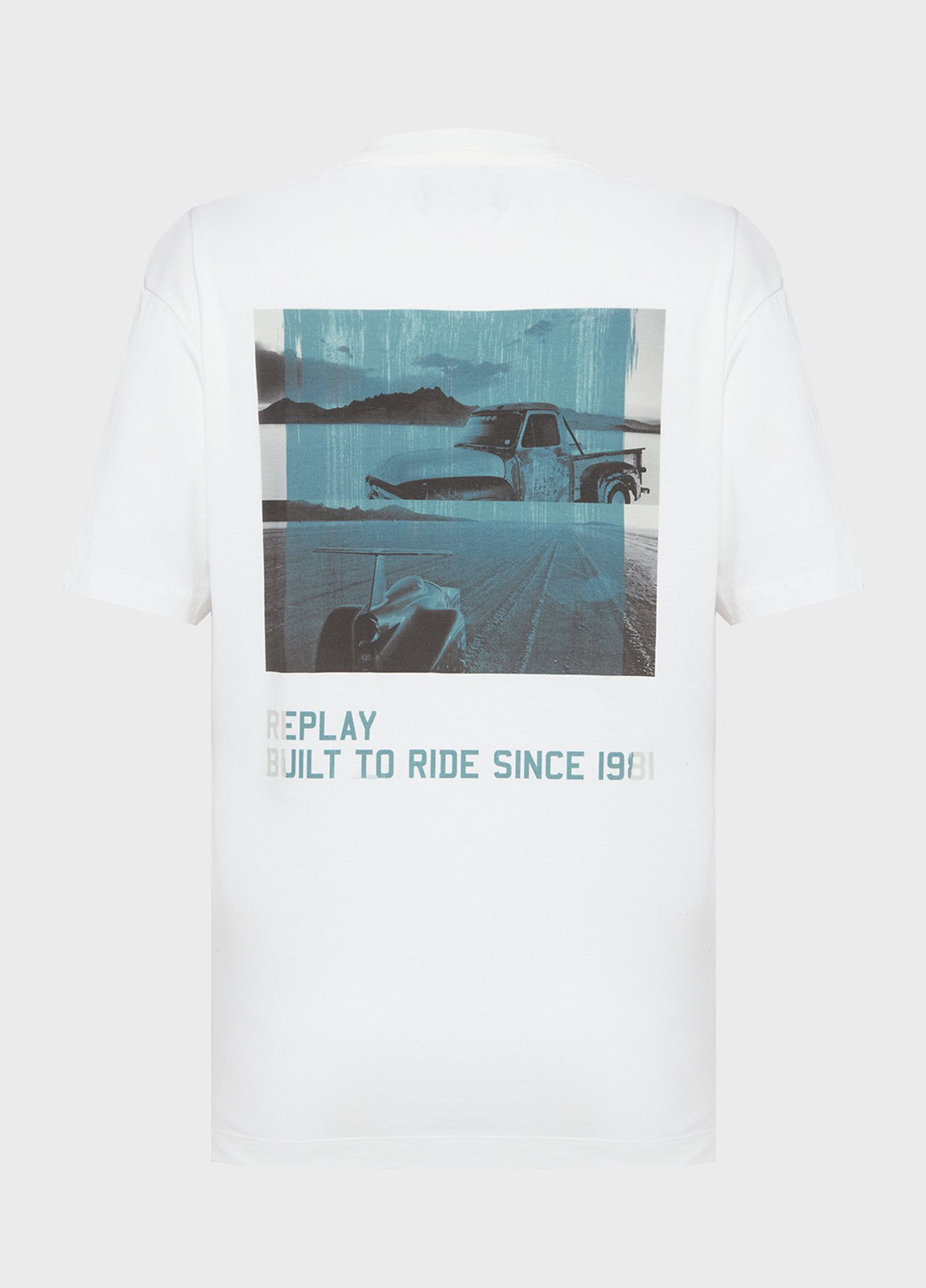 Белая футболка Replay