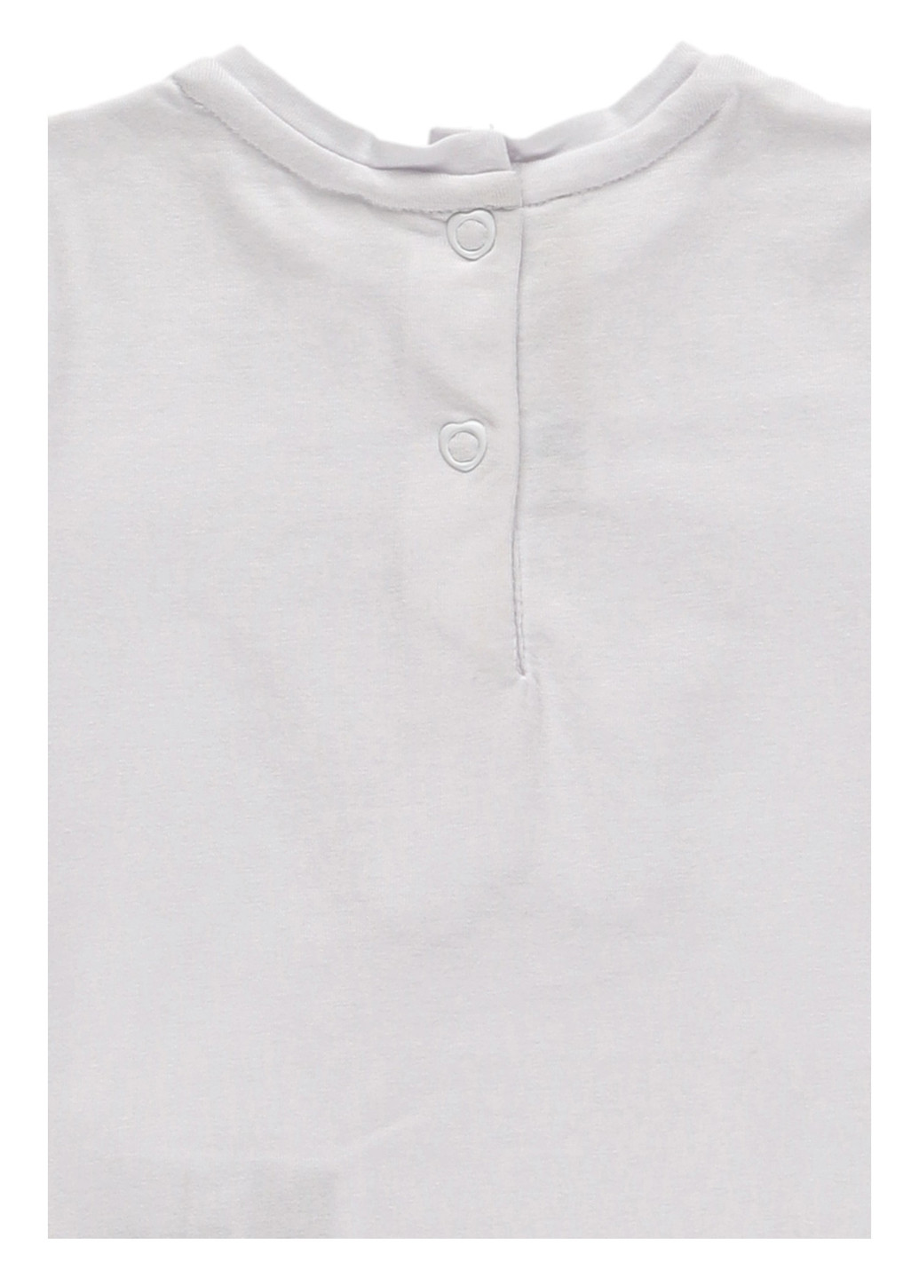 Белая летняя футболка Chicco